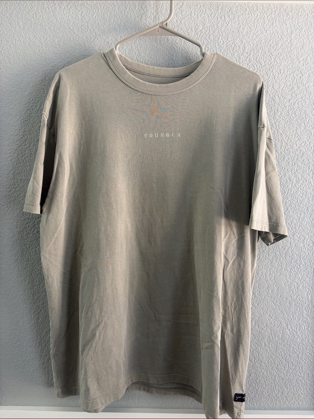 Men's YoungLA Mellow Crewneck T-Shirt - Sage Green